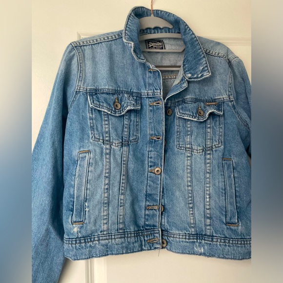 SUPERDRY jean-jacket size S - Picture 1 of 6